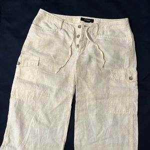 Express Linen Capris